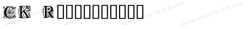 CK Regal字体转换